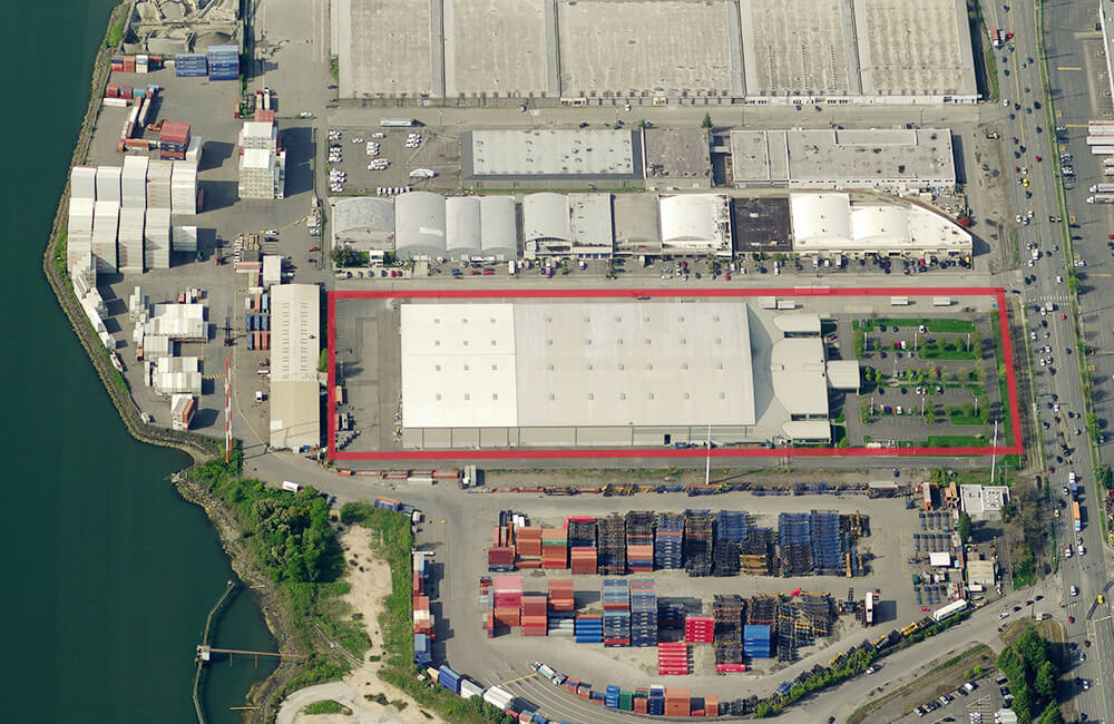 Former WA State LCB Warehouse Converted to Recycling Facility Site