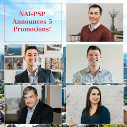 NAI Puget Sound Properties Announces Five Promotions!