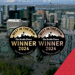NAI Puget Sound Properties Wins Gold and Bronze in Seattle Times Best in the PNW Awards